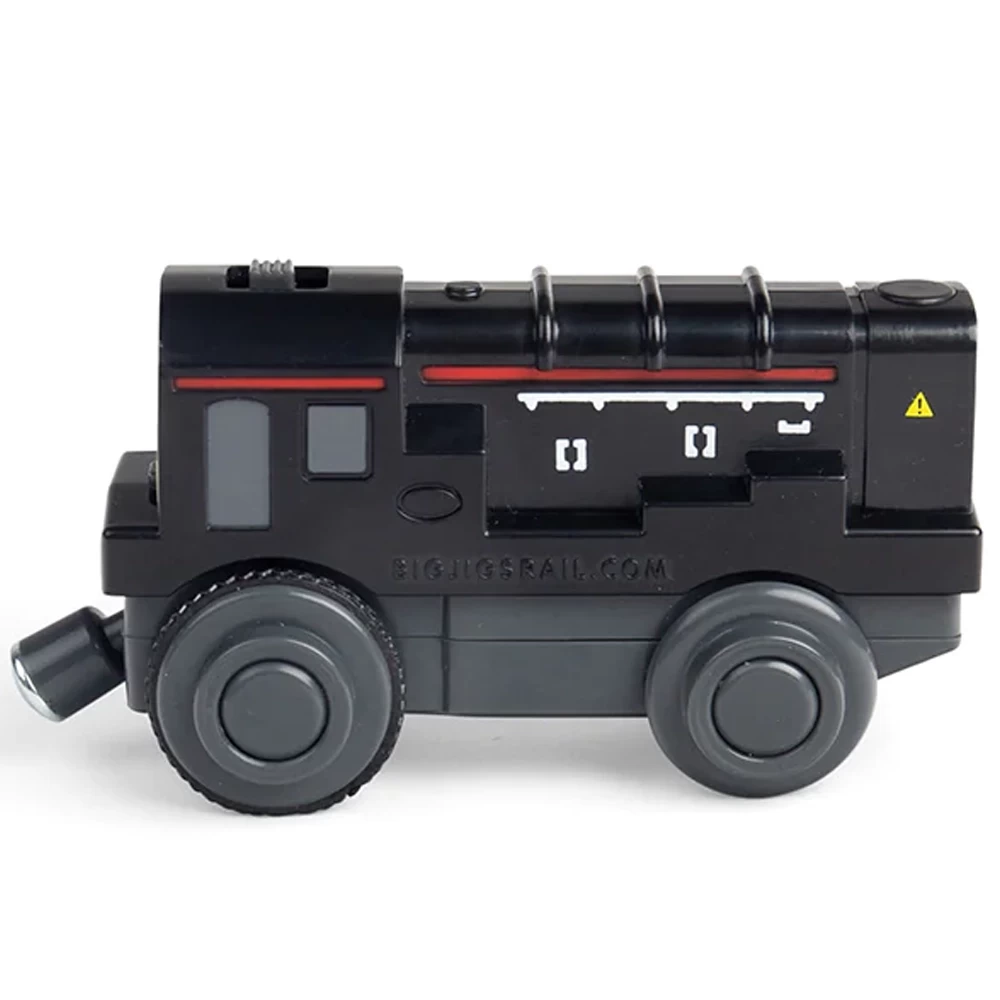 Bigjigs Zwarte locomotief (batterij aangedreven)