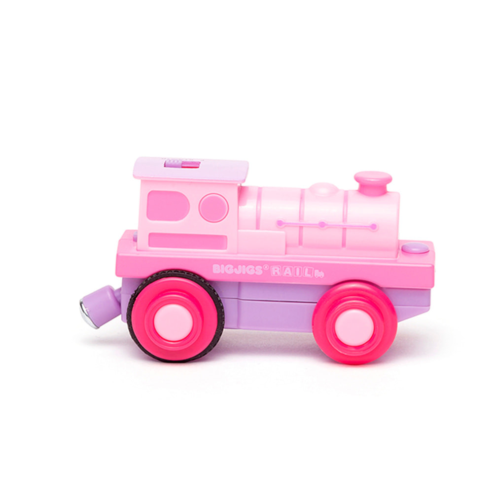  Roze locomotief (batterij aangedreven)