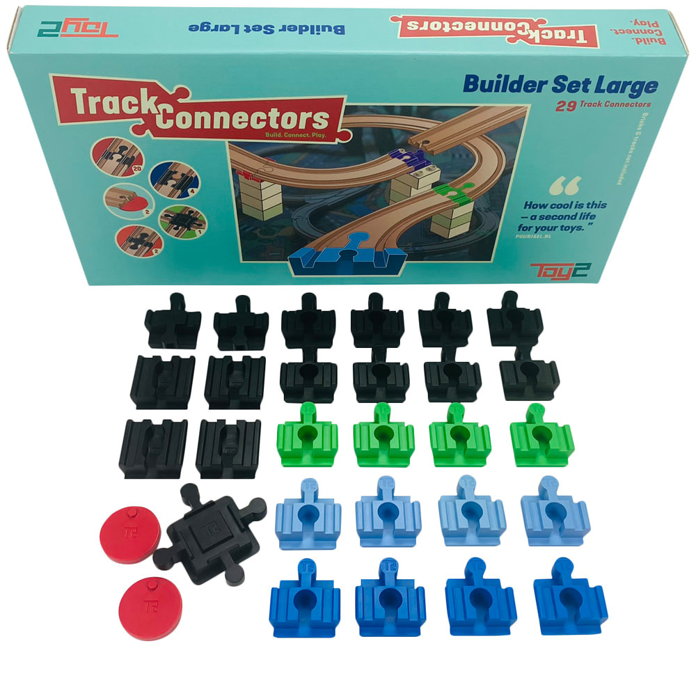  Track Connectors Builder Set Large